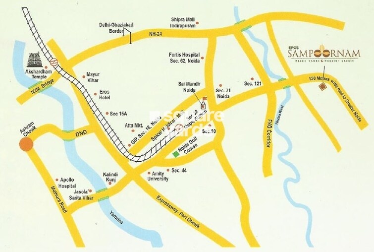 Eros Sampoornam Mart Location Image