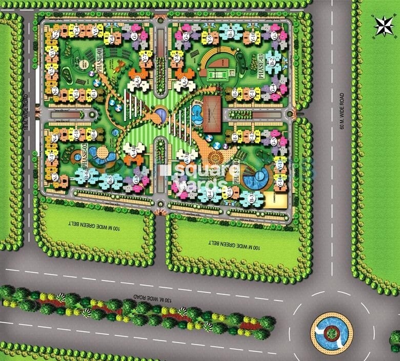 Eros Sampoornam Mart Master Plan Image