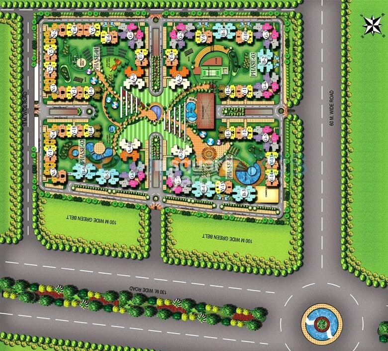 Eros Sampoornam Master Plan Image