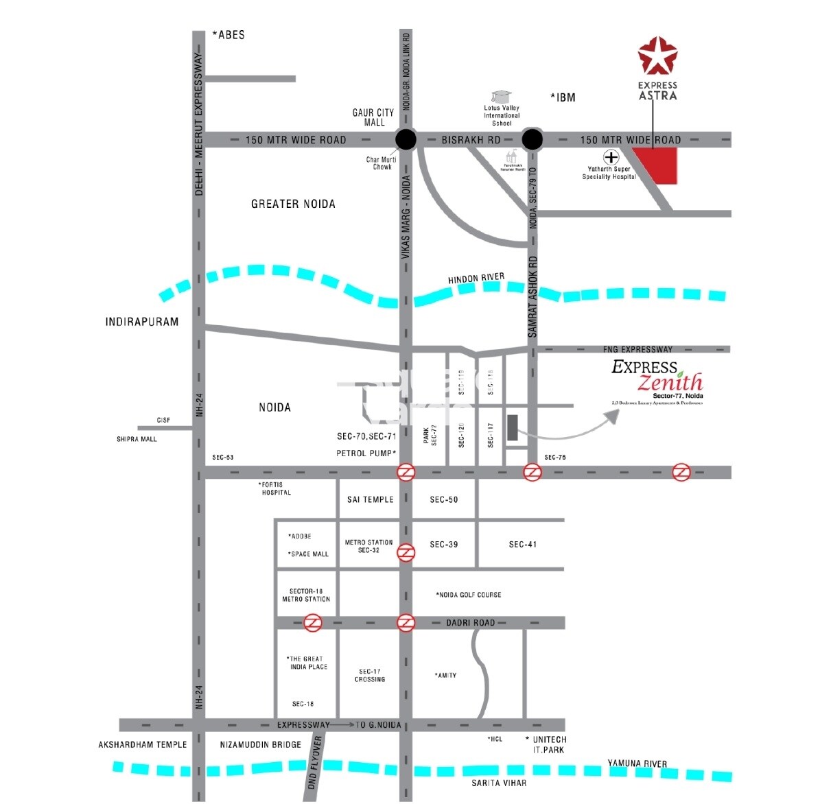 Express Astra Location Image