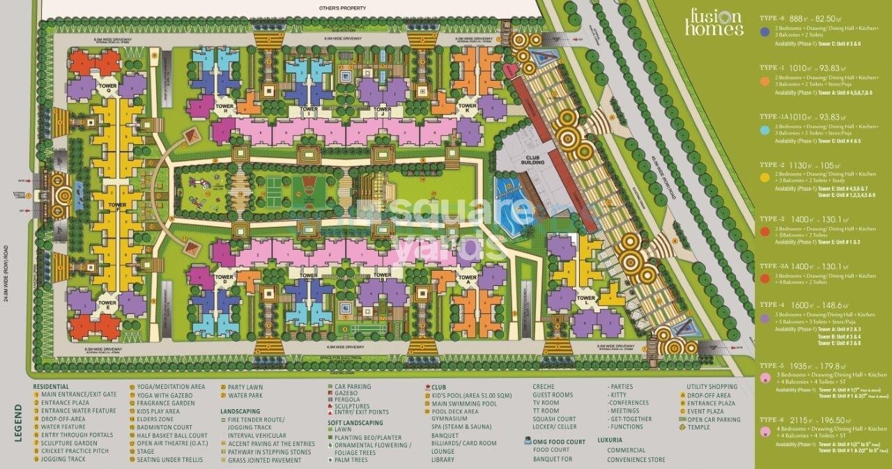 Fusion Homes Master Plan Image