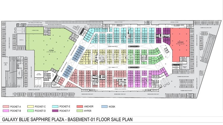 Galaxy Blue Sapphire Plaza Floor Plans 1