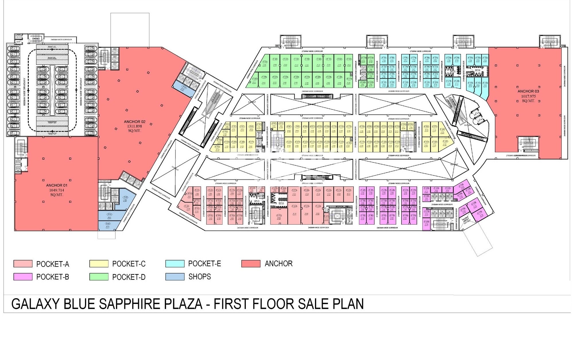 Galaxy Blue Sapphire Plaza