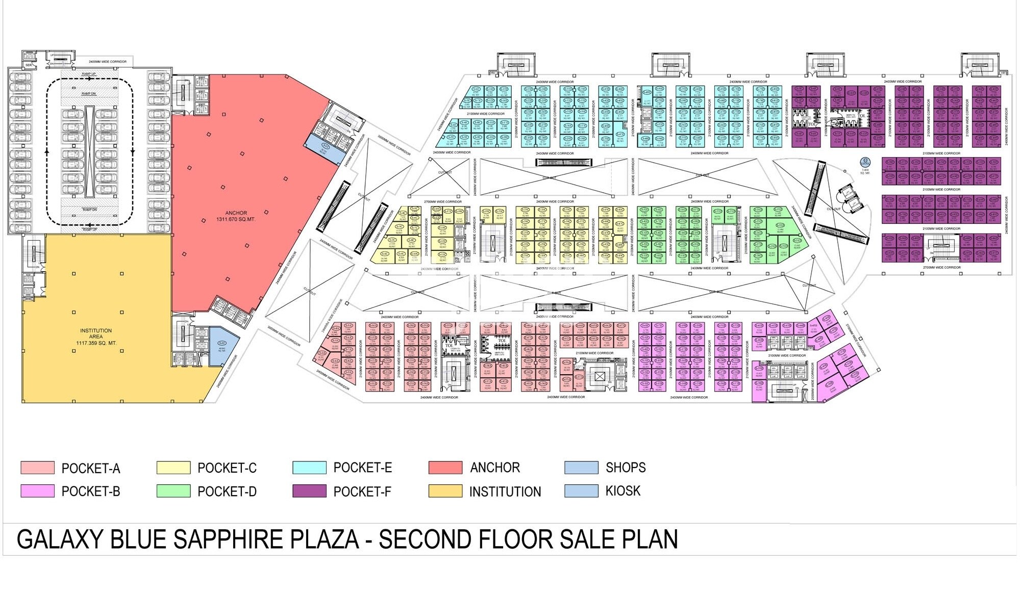 Galaxy Blue Sapphire Plaza