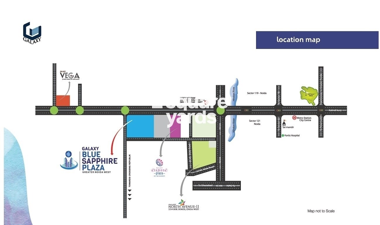 Galaxy Blue Sapphire Plaza