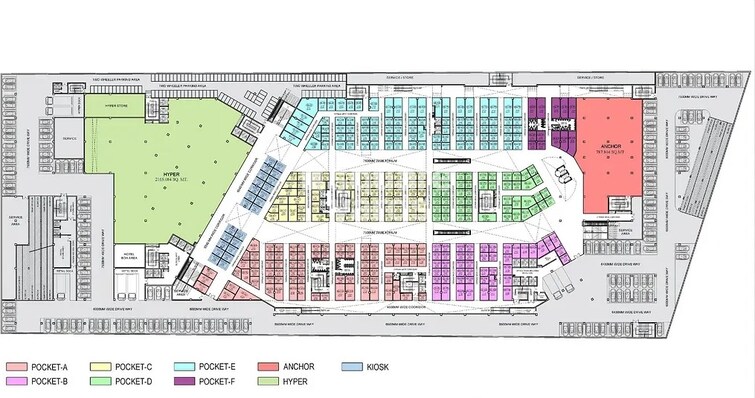 Galaxy Diamond Plaza Master Plan Image