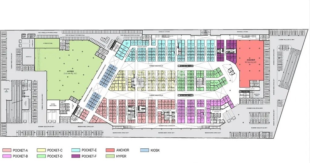 Galaxy Diamond Plaza Master Plan Image