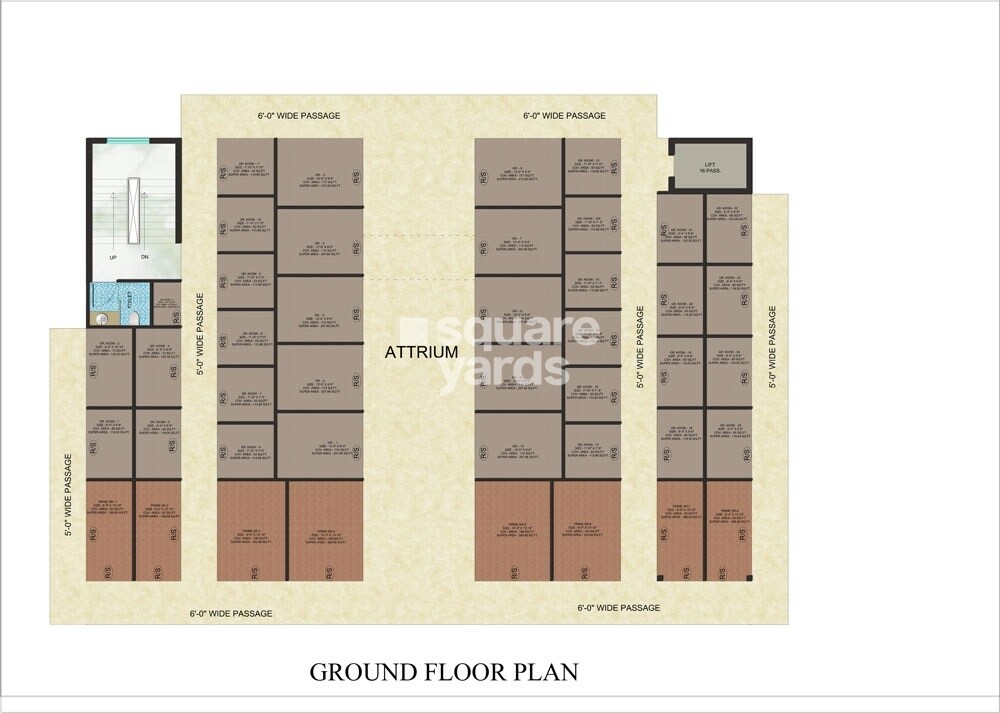 Galaxy Green Arcade Floor Plans 1