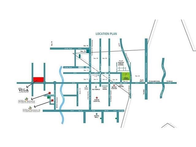 Galaxy Green Arcade Location Image