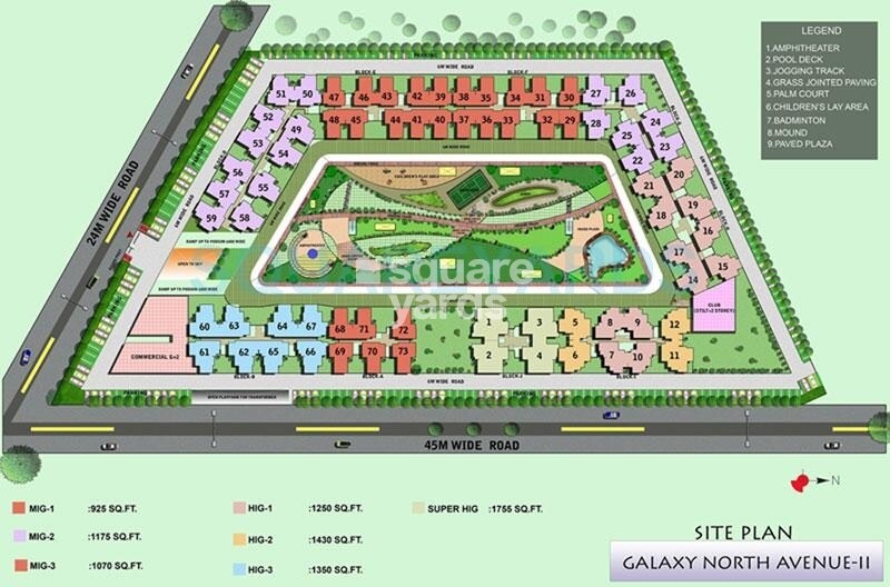 Galaxy North Avenue ll Master Plan 1
