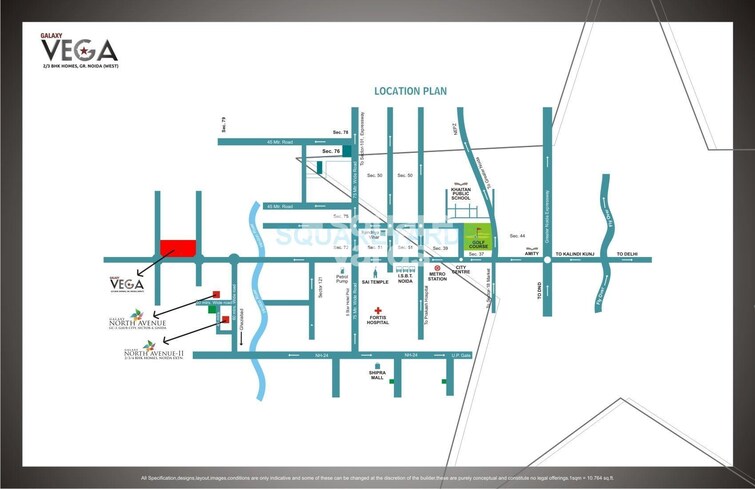 Galaxy Vega Location Image