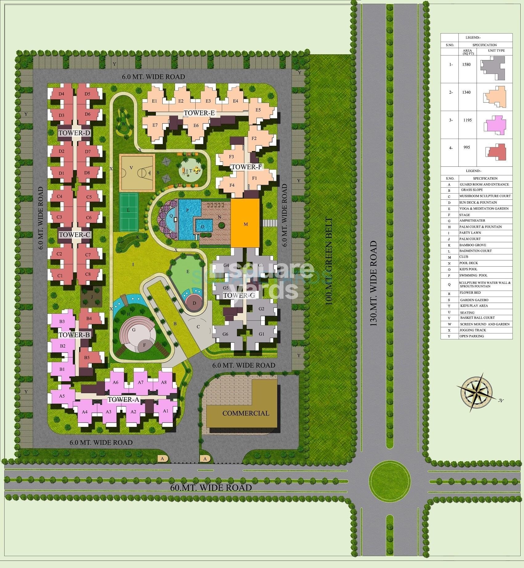 Galaxy Vega Master Plan Image