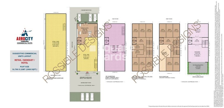 Gaur Aerocity Floor Plans 1