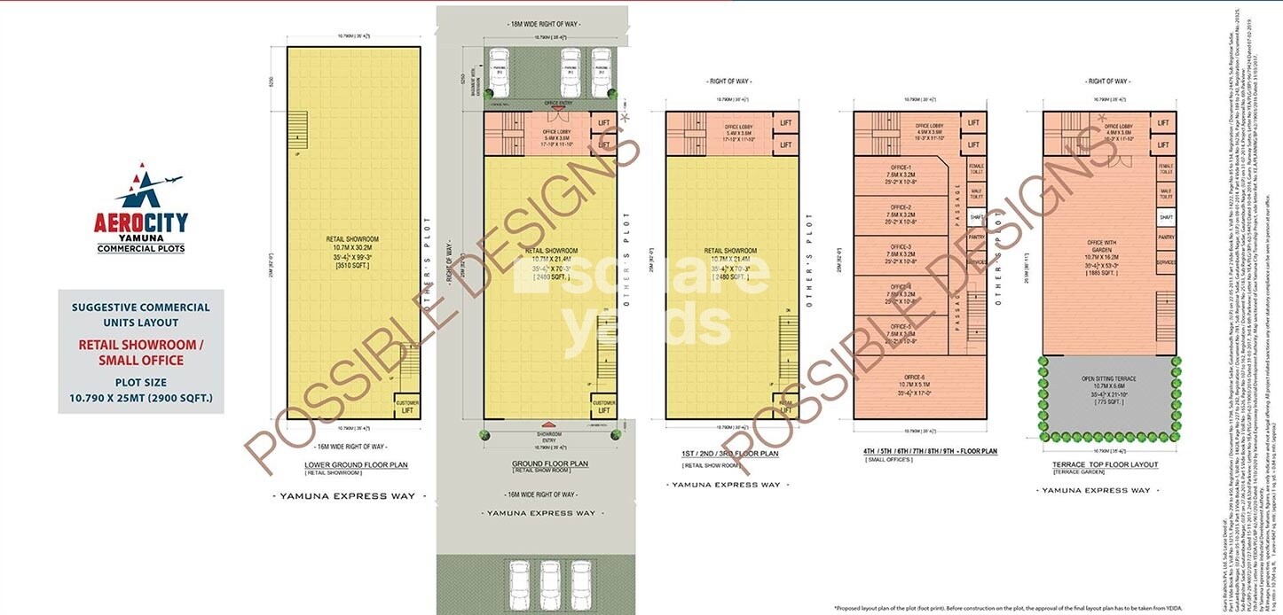 Gaur Aerocity Floor Plans 2