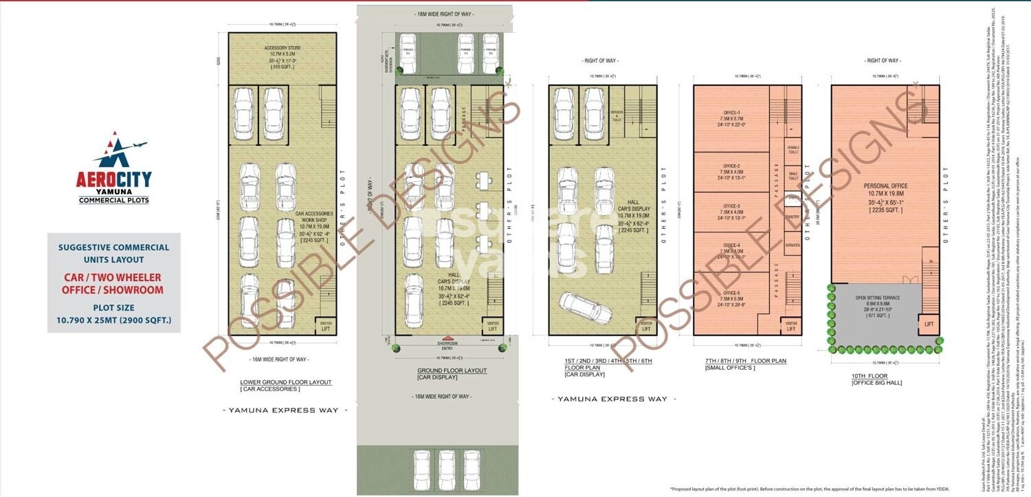 Gaur Aerocity Floor Plans 3