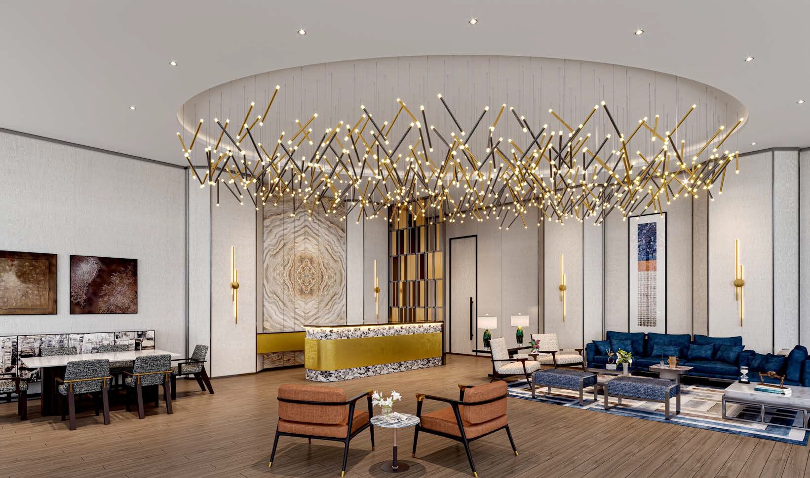 Gaur Chrysalis Apartment Interiors