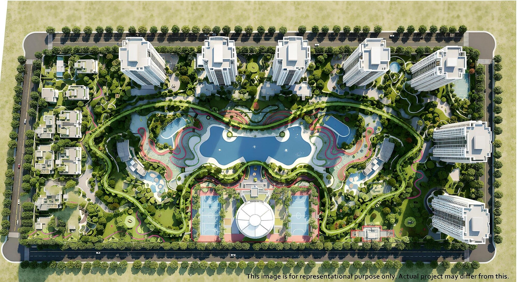 Gaur Chrysalis Master Plan Image