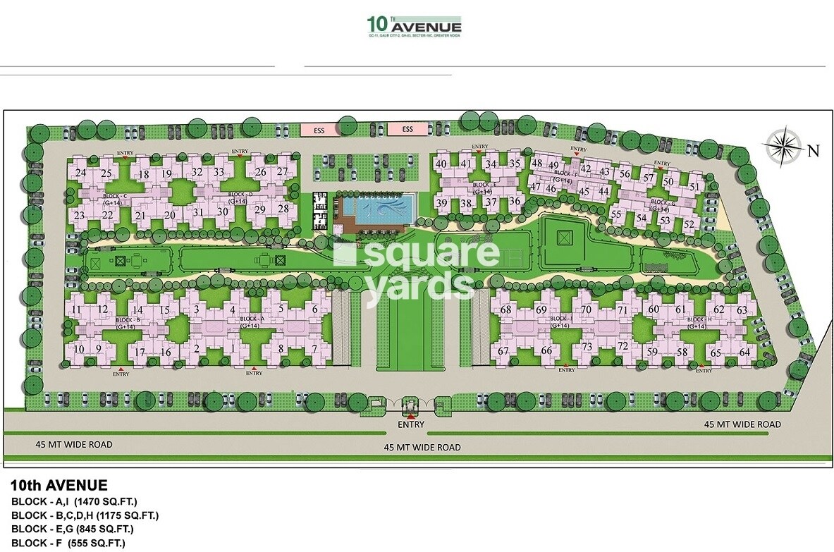 Gaur City 2 - 10th Avenue Master Plan 1