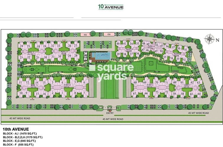Gaur City 2 - 10th Avenue Master Plan Image 1