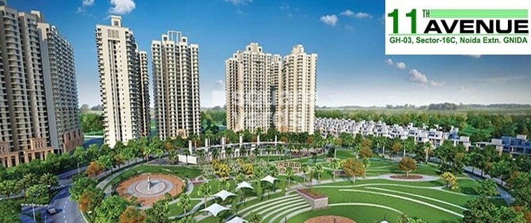 Gaur City 2 - 11th Avenue Tower View