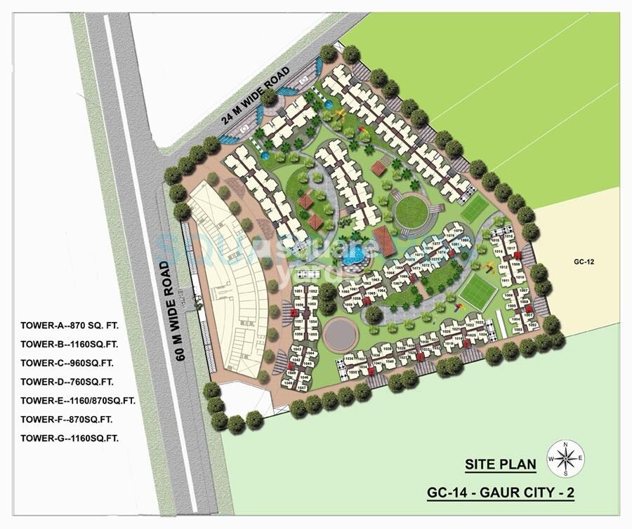 Gaur City 2 - 14th Avenue Master Plan 1