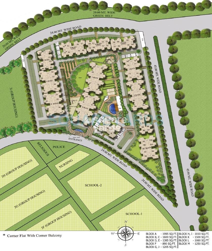 Gaur City 2 - 16th Avenue Master Plan 1