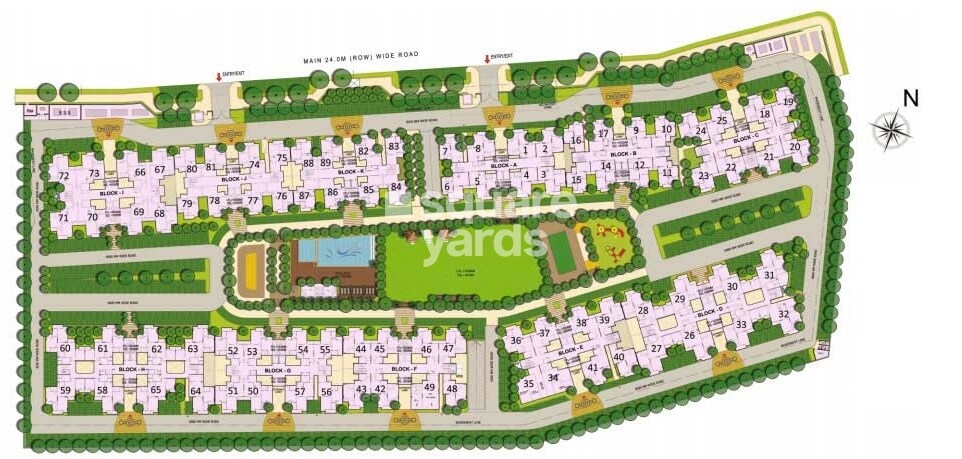 Gaur City 5th Avenue Master Plan 1