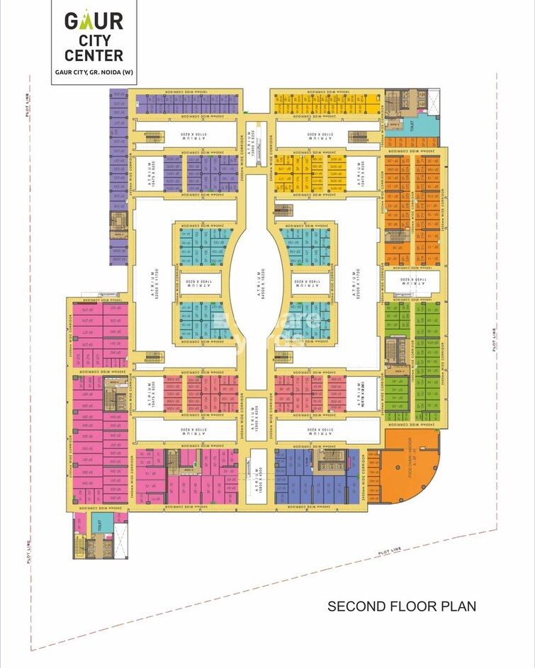 Gaur City Center Floor Plans 4
