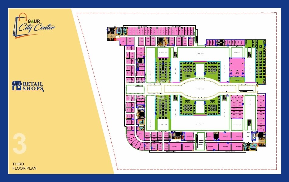 Gaur City Center Floor Plans 5