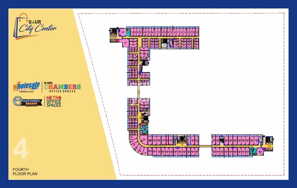 Gaur City Center Floor Plans 6