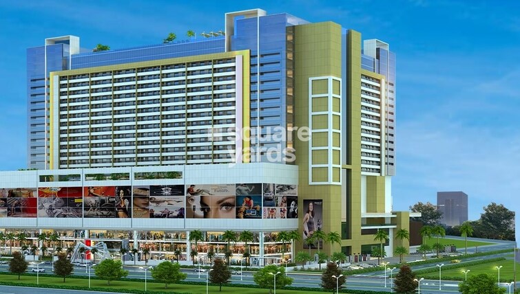 Rental Studio 640 Sq.ft. Apartment In Gaur City Mall, Noida Ext Sector 