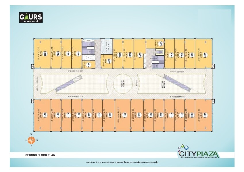 Gaur City Plaza Floor Plans 4