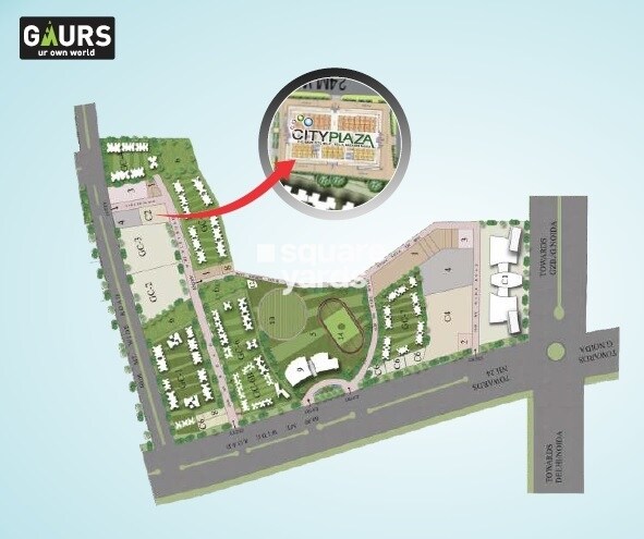 Gaur City Plaza Master Plan Image 1