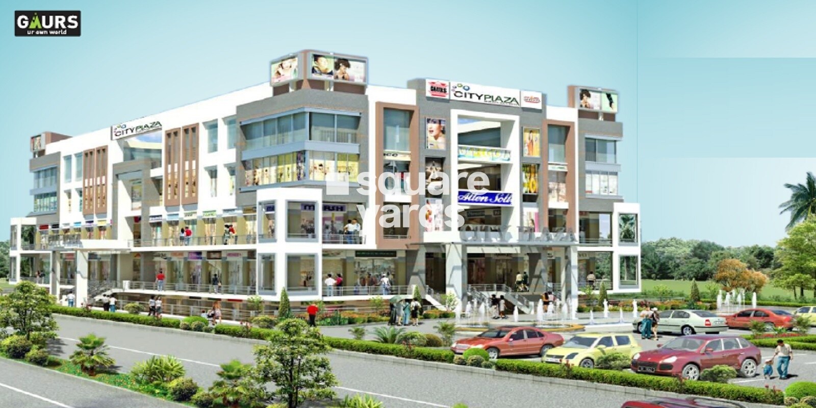 Gaur City Plaza residential project in Sector 4 Greater Noida
