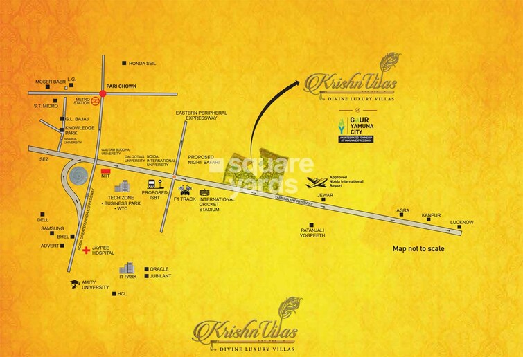 Gaur Krishnvilas Location Image