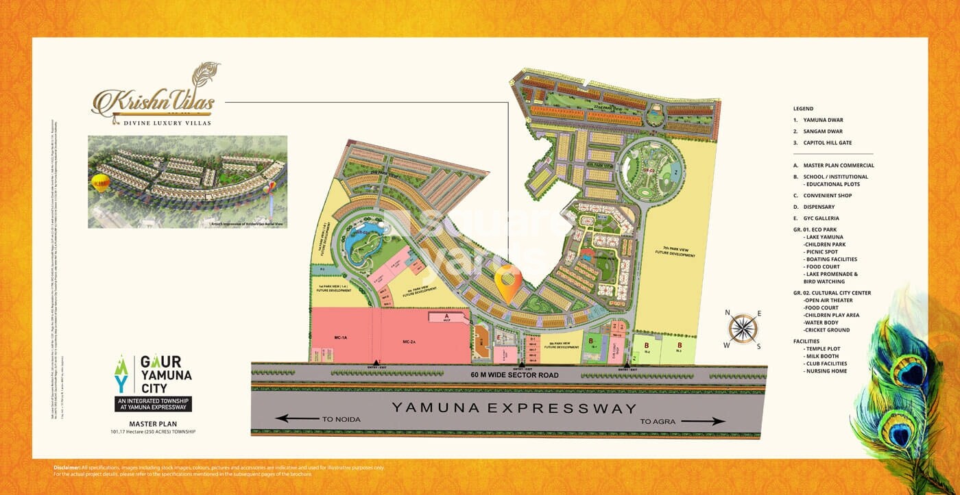 Gaur Krishnvilas Master Plan 1