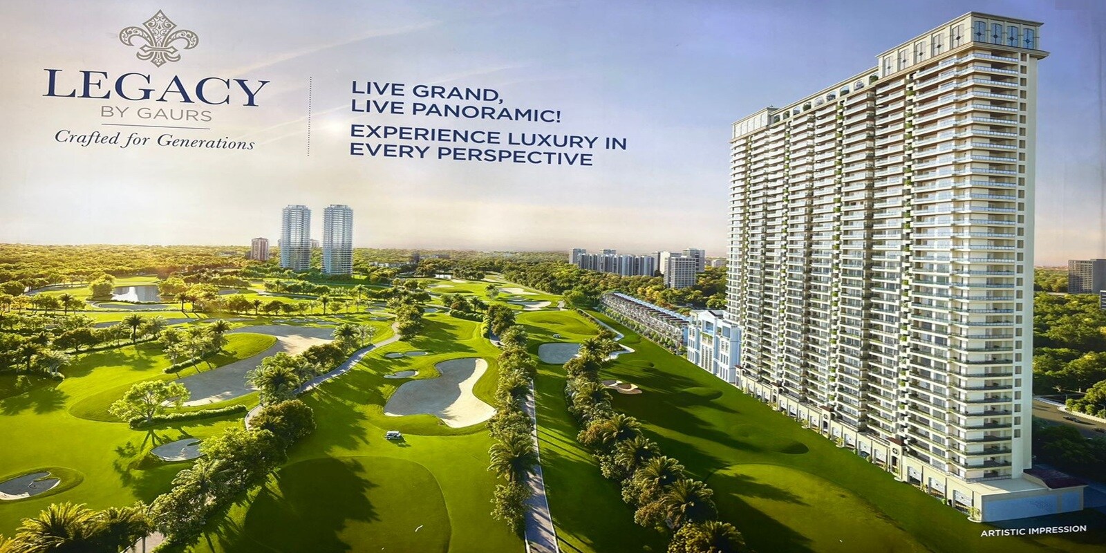 Gaur Legacy residential project in Jaypee Greens
