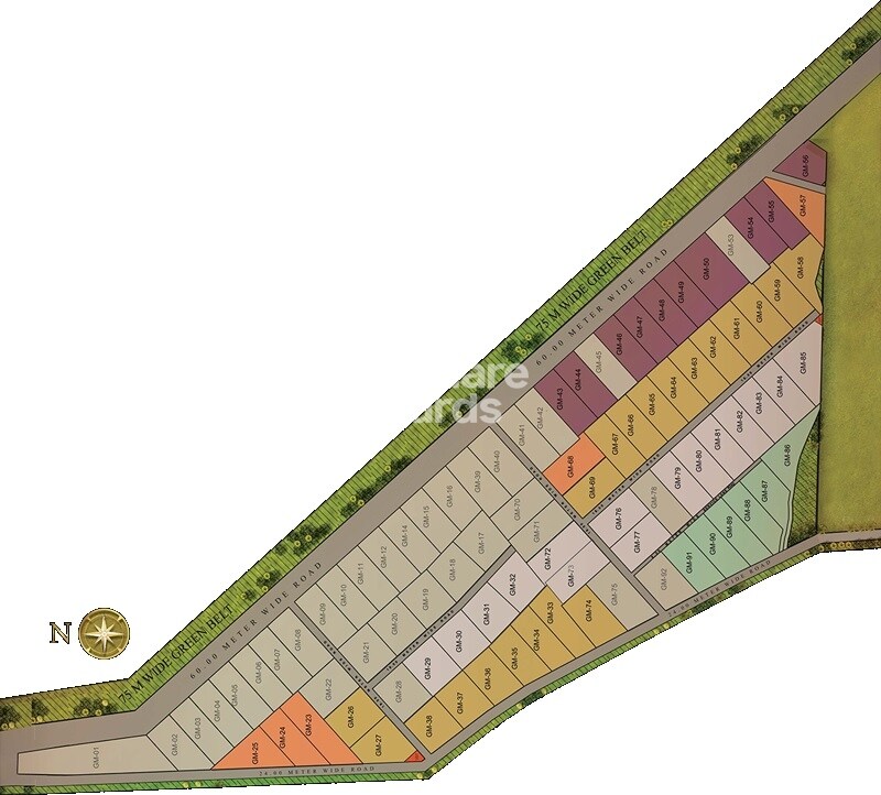Gaur Mulberry Mansions Master Plan 1