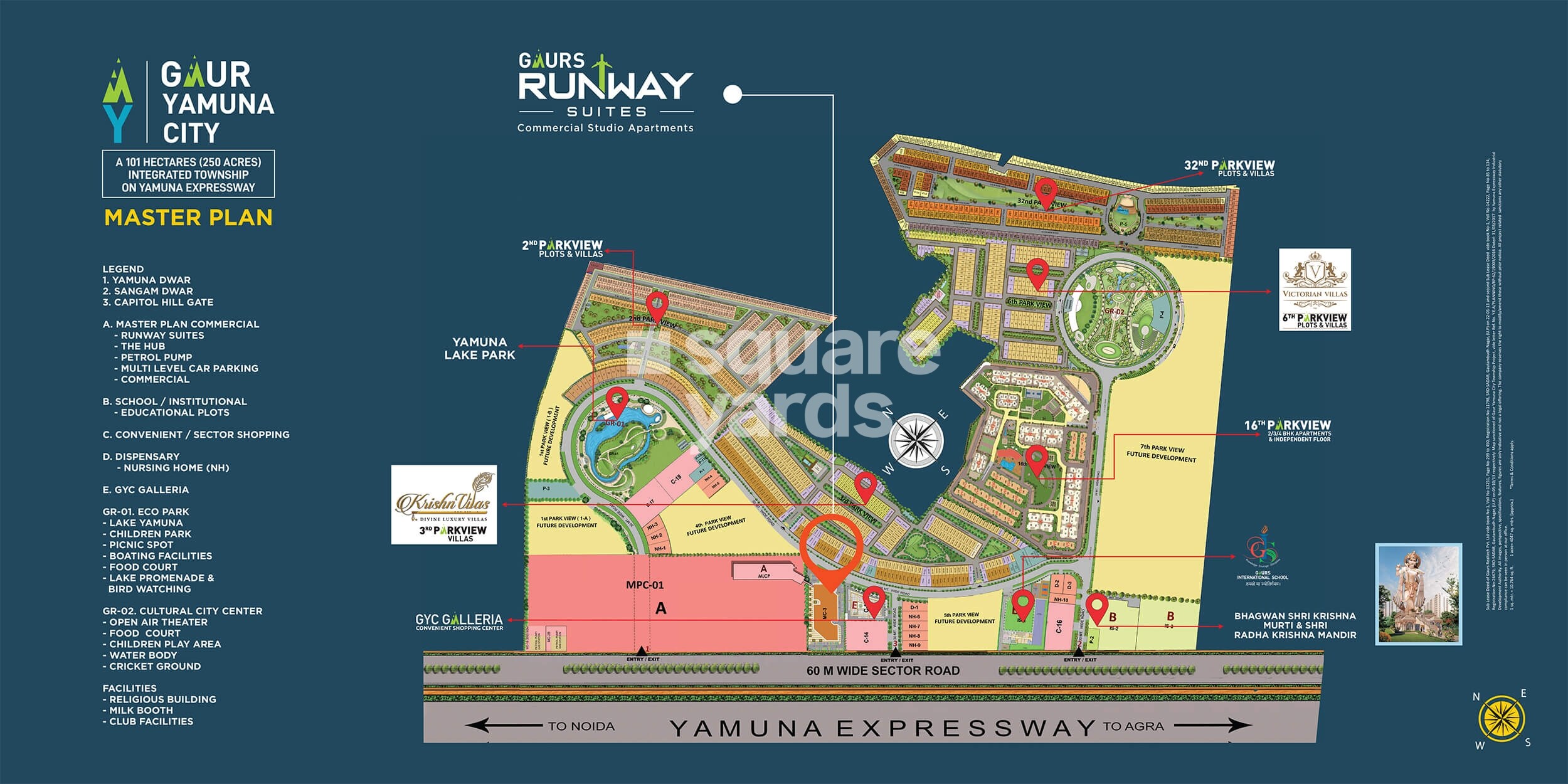 Gaur Runway Suites Master Plan Image