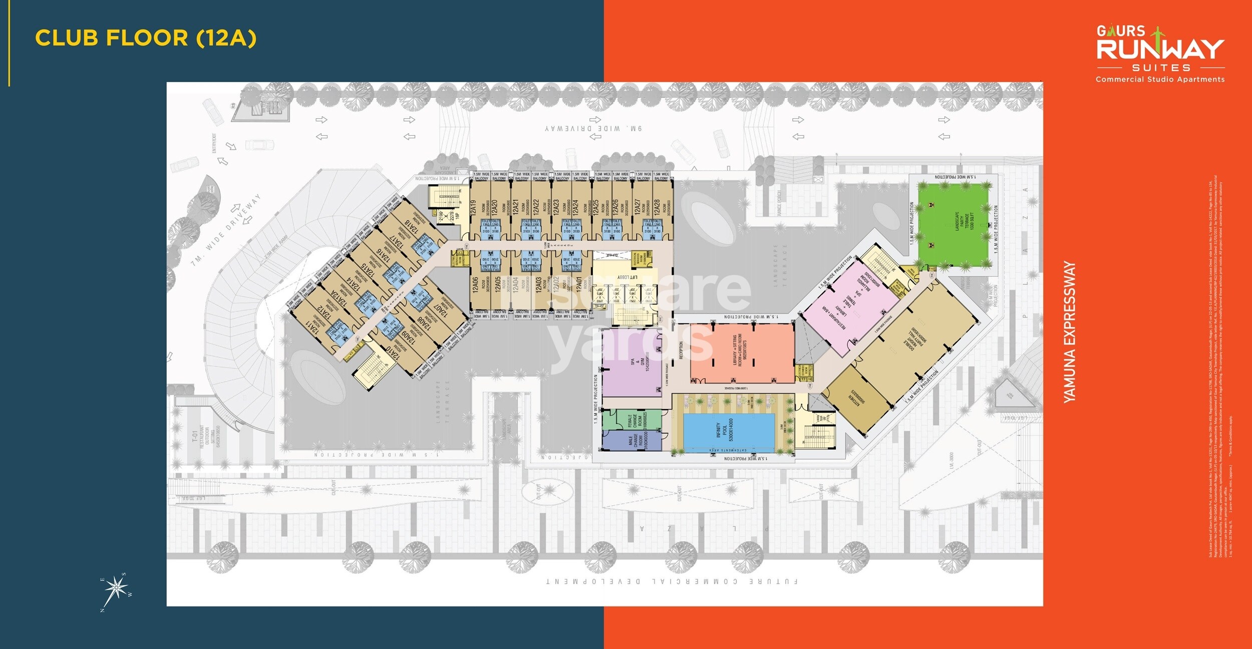 Gaur Runway Suites Floor Plans 2