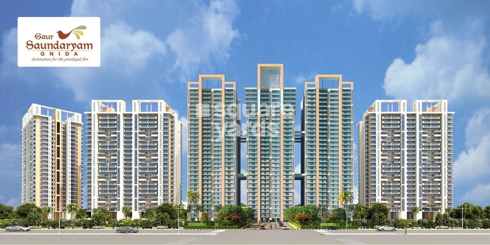 Gaur Saundaryam Phase II Tower View 4