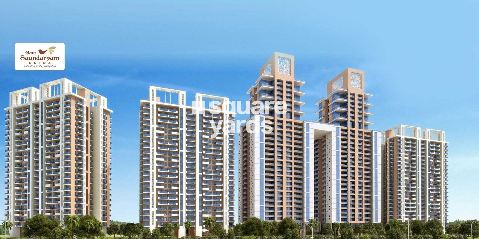 Gaur Saundaryam Phase II Tower View 6