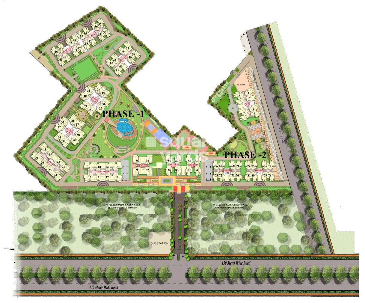 Gaur Saundaryam Master Plan Image