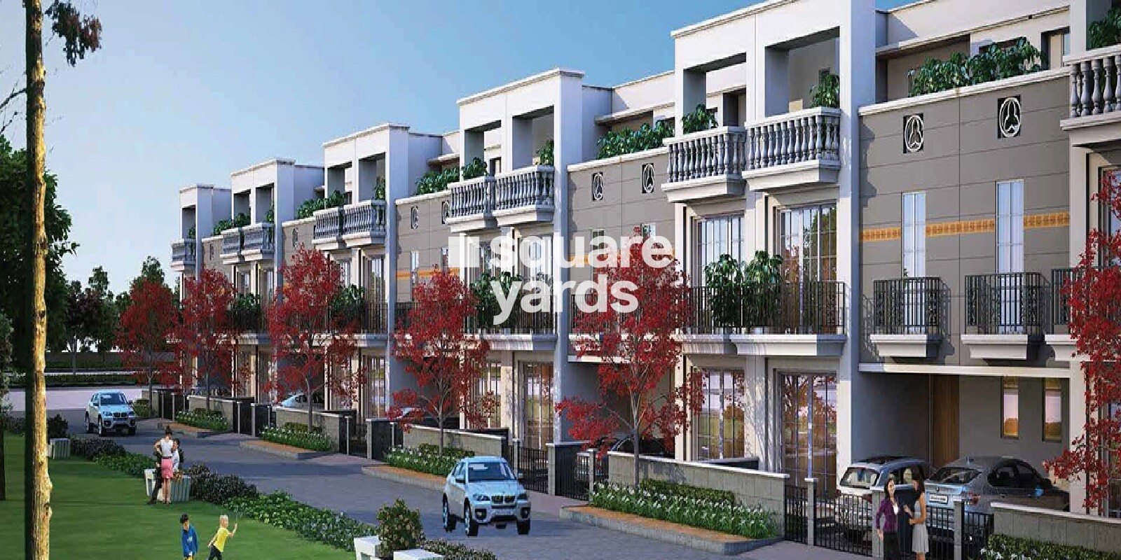 Gaur Victorian Villas 6th Parkview residential project in Gaur Yamuna City
