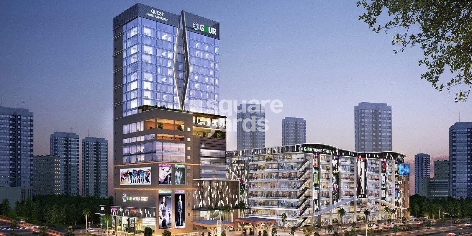 Gaur World Street, Sector 16B Greater Noida, Greater Noida