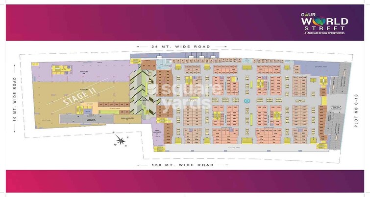 Gaur World Street Master Plan Image