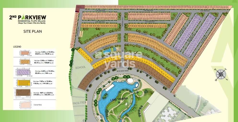 gaur yamuna city 2nd park view master plan image1