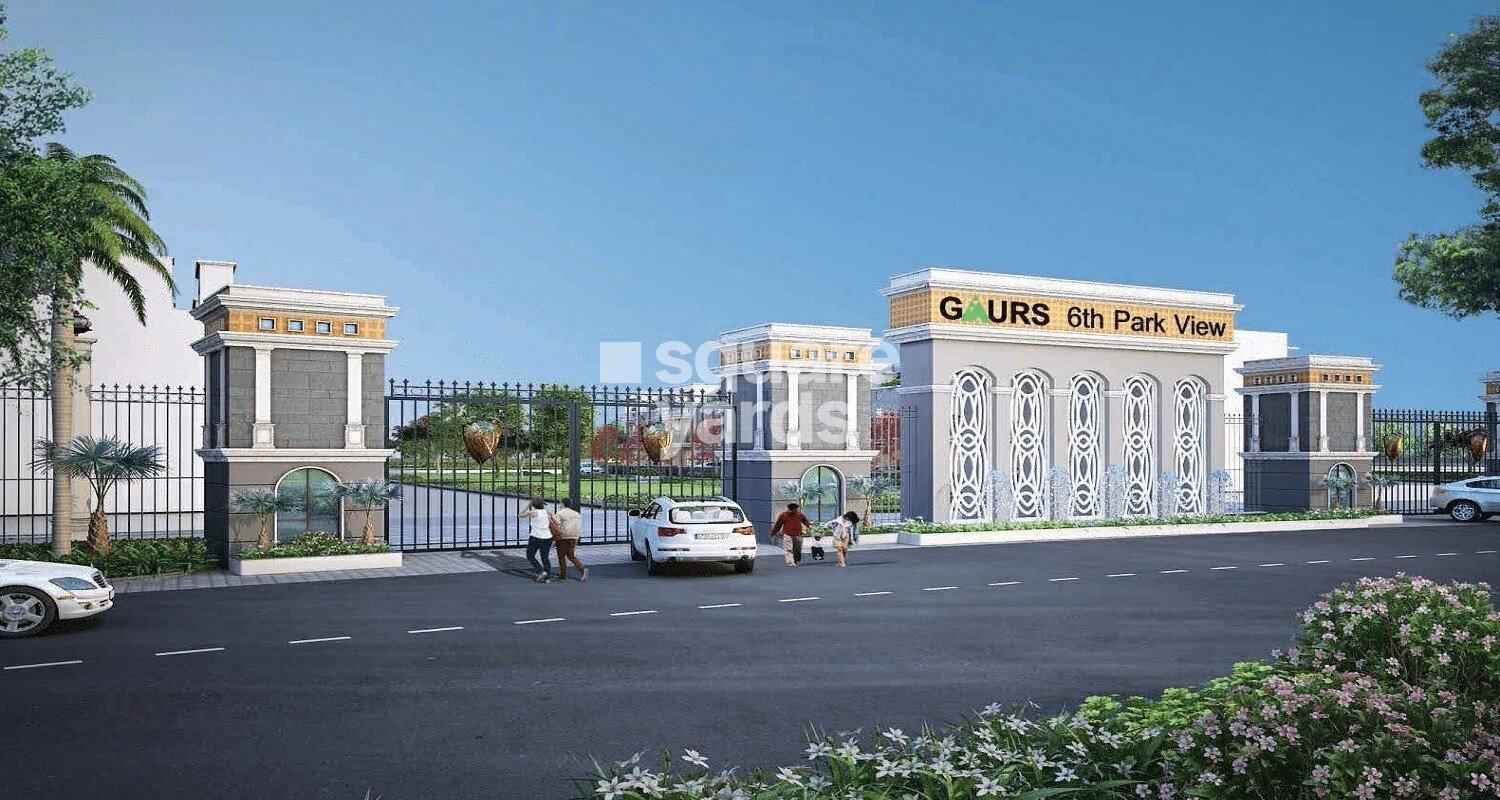 Gaur Yamuna City 6th Park View Entrance View