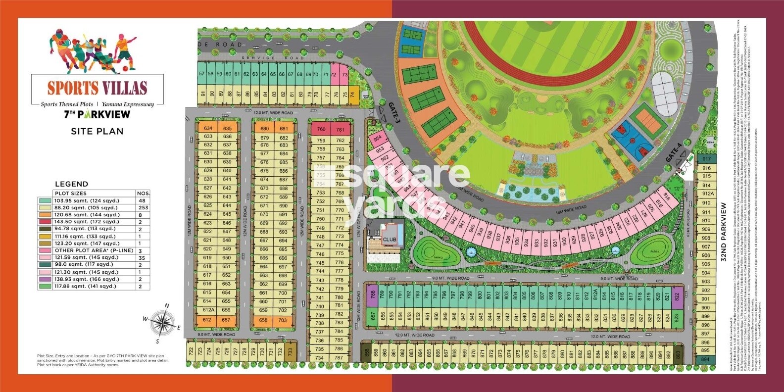 Gaur Yamuna City 7th Parkview Master Plan Image