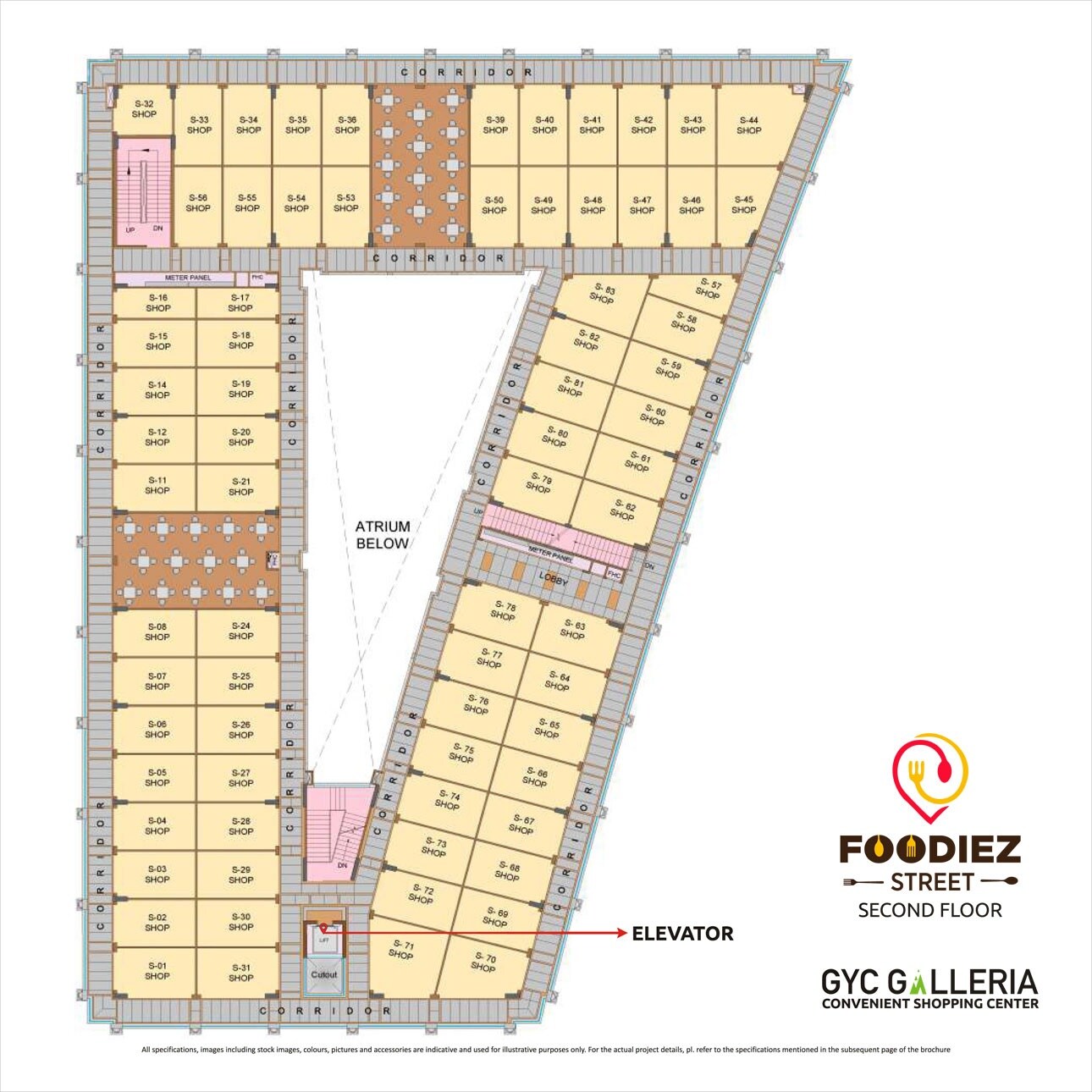 Gaur Yamuna City Galleria Floor Plans 3